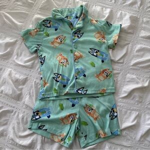 Bluey Pajama Set Size 2T